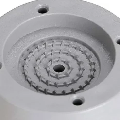 Best DAO Vibrationsdämpare, 4 stycken universella vibrationsdämpare antivibrationsmattor för tvättmaskin och torktumlare 4cm (grå, 4cm) [DB]