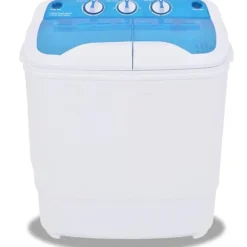 Outlet vidaXL Minitvättmaskin med dubbla trummor 5,6 kg multifärg