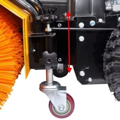 Best vidaXL Multifunktionell sopmaskin bensindriven 6,5HK