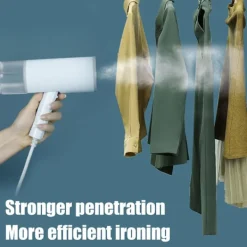 Online Vikbar handhållen reseångstrykjärn Ånghängningsmaskin Bärbar strykmaskin för kappor och skjortor