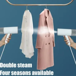 Online Vikbar handhållen reseångstrykjärn Ånghängningsmaskin Bärbar strykmaskin för kappor och skjortor