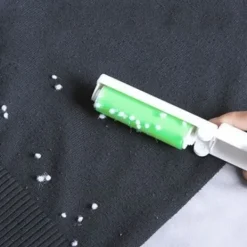 New INF Vikbar tvättbar hårborttagare för luddrulle Grön