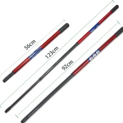 Discount Vileda adaptation/o-cedar Roterande Mopp Teleskopiskt skaft 3 Sektioner Mopp Mopp Mopplastbilar Rengöringsverktyg