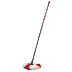 Discount Vileda adaptation/o-cedar Roterande Mopp Teleskopiskt skaft 3 Sektioner Mopp Mopp Mopplastbilar Rengöringsverktyg
