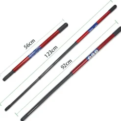 Hot Vileda adaptation/o-cedar Roterande Mopp Teleskopskaft 3 Sektioner Mopp Mopp Mopphinkar Rengöringsverktyg, A