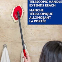 Outlet Vileda Bathroom Magic Borstmopp Ersättningshuvud BAD MAGIC Svamp Skurdyna 5 Stycken