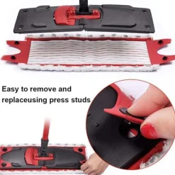 Outlet Vileda Mopp Refill Förpackning med 2 Vileda 2-i-1 Moppduk Mikrofiberduk för Överlägsen Absorption Mjuk för