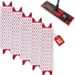 New Vileda Ultramax XL Mopp Refill 5-pack Mikrofiber Golvrengöringsdynor Kompatibla med Vileda