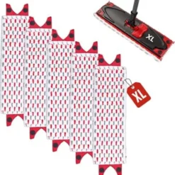 New Vileda Ultramax XL Mopp Refill 5-pack Mikrofiber Golvrengöringsdynor Kompatibla med Vileda{hw}