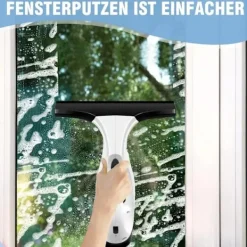 Sale Vindrutetorkare - fönsterputsare - fönsterskrapa - fönsterrengörare - sladdlös fönstertvätt - vattentank, spray med