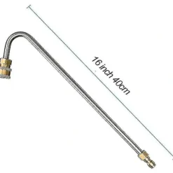 Sale Vinklad Spraylans, Underredsspolningslans Kompatibel med Kärcher K2 K3 K4 K5 K6 K7 Högtryckstvätt, Rengöringskit för Hängrännor-QJWL