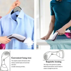 Discount Violte Resesångare 1400W 20g/min S-TRAVEL - Bärbart Strykjärn Autonomi 11min (220mL) - Klar på 45s - Perfekt för Strykning under Resan