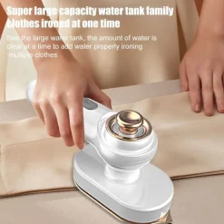 Hot (Vit) Bärbar Strykjärn, Liten Rotationsstrykjärn, W