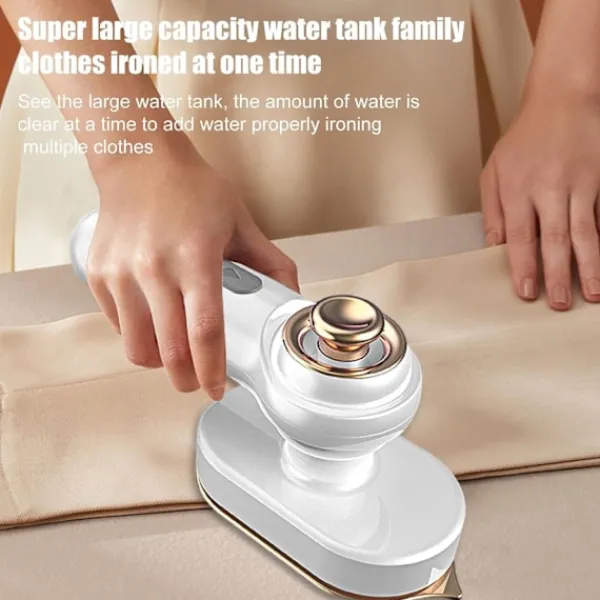 Hot (Vit) Bärbar Strykjärn, Liten Rotationsstrykjärn, W