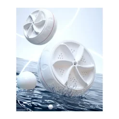 New (Vit) Mini Bärbar Tvättmaskin, Bärbar Tvättmaskin f