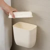 New Vit väggmonterad hushållspapperskorg grossist väggmonterad han