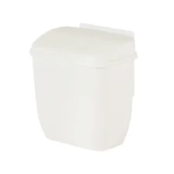 New Vit väggmonterad papperskorg för hushållsbruk, grossist, väggmonterad han[PL]