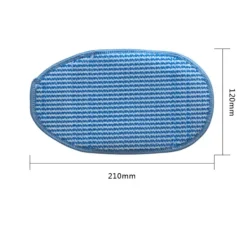 New 2-vånings Mikrofiber Ångborstematta med Ånghandskar, Hård