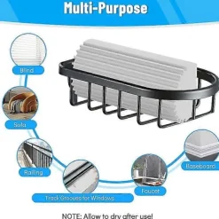 Våt Rengöringssvamp, Disksvamp, Återanvändbar Hushållsrengöringssvamp Rengöringsverktyg