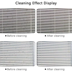 Best Våt Torr Persiennrengöringsborste med Ergonomiskt Handtag Persienner Hemvård & Rengöringsverktyg Fuktig Dammsvamp