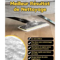 Våtservetter för Kärcher ångtvättar, mikrofiberdukar för ångtvättar