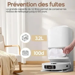 Online VUSZR 12 PCS Dammsugarpåse för Dreame L10s Ultra Gen 2 / L10s Pro Ultra Heat / X30 L40 Ultra / X BORSTE OCH TILLBEHÖR TILL DAMMSUGARE