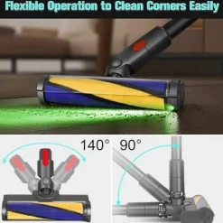 Sale VUSZR Borste för Dyson V10 V11 V15 V7 V8 Borsthuvud Rulle för Dyson Dammsugaraccessoarer Reservdelar B HANDDAMMSUGARE