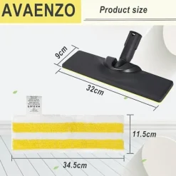 Sale VUSZR Set Golvmunstycke Kompatibelt med Kärcher Easyfix SC2 SC3 SC4 SC5 ångtvätt, 1 BRTTSD och TILLBEHÖR TILL DAMMSUGARE