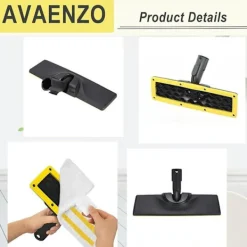 Sale VUSZR Set Golvmunstycke Kompatibelt med Kärcher Easyfix SC2 SC3 SC4 SC5 ångtvätt, 1 BRTTSD och TILLBEHÖR TILL DAMMSUGARE