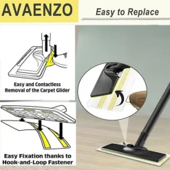 Sale VUSZR Set Golvmunstycke Kompatibelt med Kärcher Easyfix SC2 SC3 SC4 SC5 ångtvätt, 1 BRTTSD och TILLBEHÖR TILL DAMMSUGARE