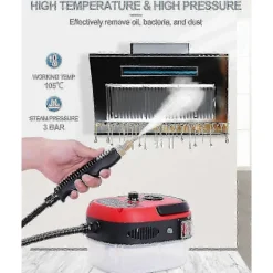 Sale 2500w Högtrycksångrengörare Kök Ångrengörare Högtemperatur Ångrengörare Hushålls Ångrengörare Badrumsmöbler Bil