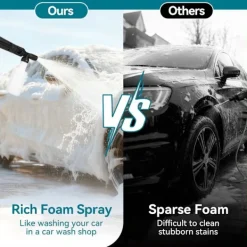 Best Yofidra 2500W Högtryckstvätt, 250 Bar Biltvättmaskin, Två Vatteninloppslägen