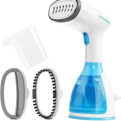 Outlet 1000W 280ml Handhållen Ångstrykjärn Vertikal Portabel Strykning Skrynkelborttagare Snabb Uppvärmning för Tyg och Textil