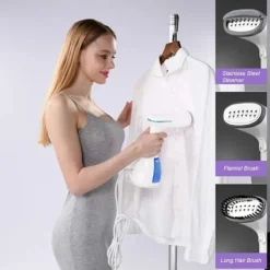 1000W 280ml Handhållen Ångstrykjärn Vertikal Portabel Strykning Skrynkelborttagare Snabb Uppvärmning för Tyg och Textil