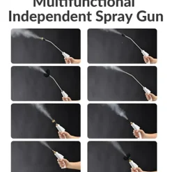 Sale 2500W Ångrengörare med Touchskärm, 1000ml Stor Kapacitet, Med 5 Olika Munstycken (Vit)