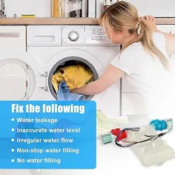 Online W11210459 Vatteninloppsventil för tvättmaskin ersätter W10838319 W10869799 Ps11757114 W11038711 W11210459vp