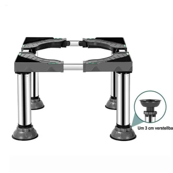 Online Washing Machine Base/Washing Machine Stand with Anti Vibration Feet – Washing Machine Stand, Strong Load Capacity, Non-Slip and Practical