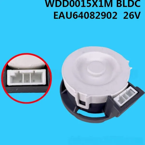 Hot WDD0015X1M BLDC EAU64082902 26V Dräneringspumpmotor för Tvättmaskin Tvättmaskins Dräneringsenhet