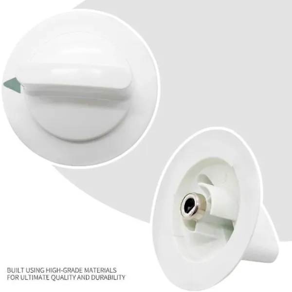 WE1M652 Torktumlarknapp med förstärkt metallhylsskydd för G-E Hot-Point torktumlare - Ersätter AP3995164 PS1482196