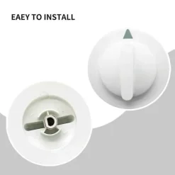 WE1M652 Torktumlarknapp med förstärkt metallhylsskydd för G-E Hot-Point torktumlare - Ersätter AP3995164 PS1482196