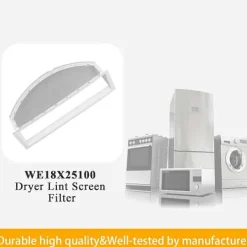 Online WE18X25100 WE18M19 Torktumlare Luddfilter Skärmnät för Torktumlare Ersätter WE18M30 WE18M28 AP60375