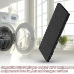 DAO Whirlpool 4-pack Torktumlare Filter 481010716911 [DB] Black