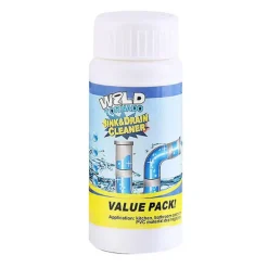 New Wild Tornado Avloppsrensare, Säker För Olika Material, Effektiv Rengöring Och Luktborttagning För Kök Och Badrum (1 X Rör)