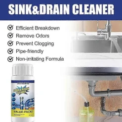 Discount Wild Tornado Kraftfull Avloppsrengörare Hög Effektivitet Rensa & Rengör