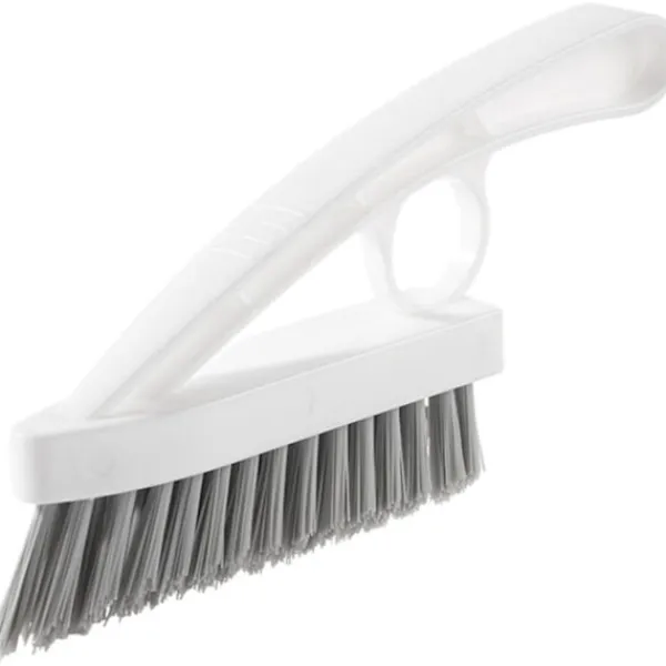 Hot wxsp 1 st Fönster Rake Rengöringsborste - Vit och Grå Diskbänksrengöringsborste - Speciell Design för Fönsterrakor och