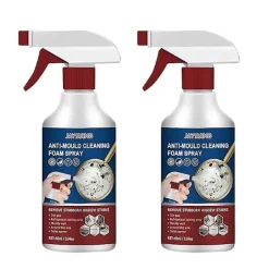 New 2x Anti-mögelspray, Mögelrengöring Anti-mögelrengöringsfoam, Kraftfull Multi-purpose Foamrengörare, Tar Bort Fläckar Foam Badrum