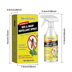 Clearance 1-3x Bi- och getingspray, getingspray med naturliga växtbaserade pepparmyntsoljor Bispray [HK] 1PC