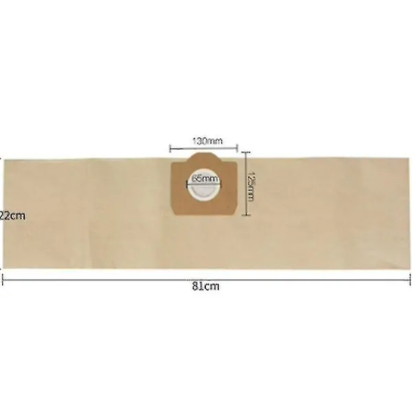 New 5x dammsugarpåsar 1x filter för Karcher Wd3 Premium dammsugare (FMY)