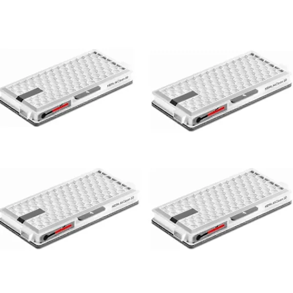 New DAO 4x Ersättningsdelar Hepa-filter för -ha 50 Hepa Airclean-filter för S4/s5/s6/s8 C2-c3 Dammsugare White