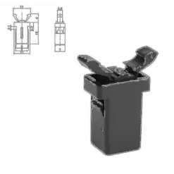 Discount 2x Ersättningsspärr för Brabantia, kompatibel Touch Lid Bin Clip Lås Reservdel Reparationslås Clip Ersättningslås Spärr Soptunna